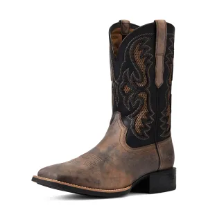 Ariat Tan/Black Sport VentTEK Fresco Broad Square Toe Boots for Men