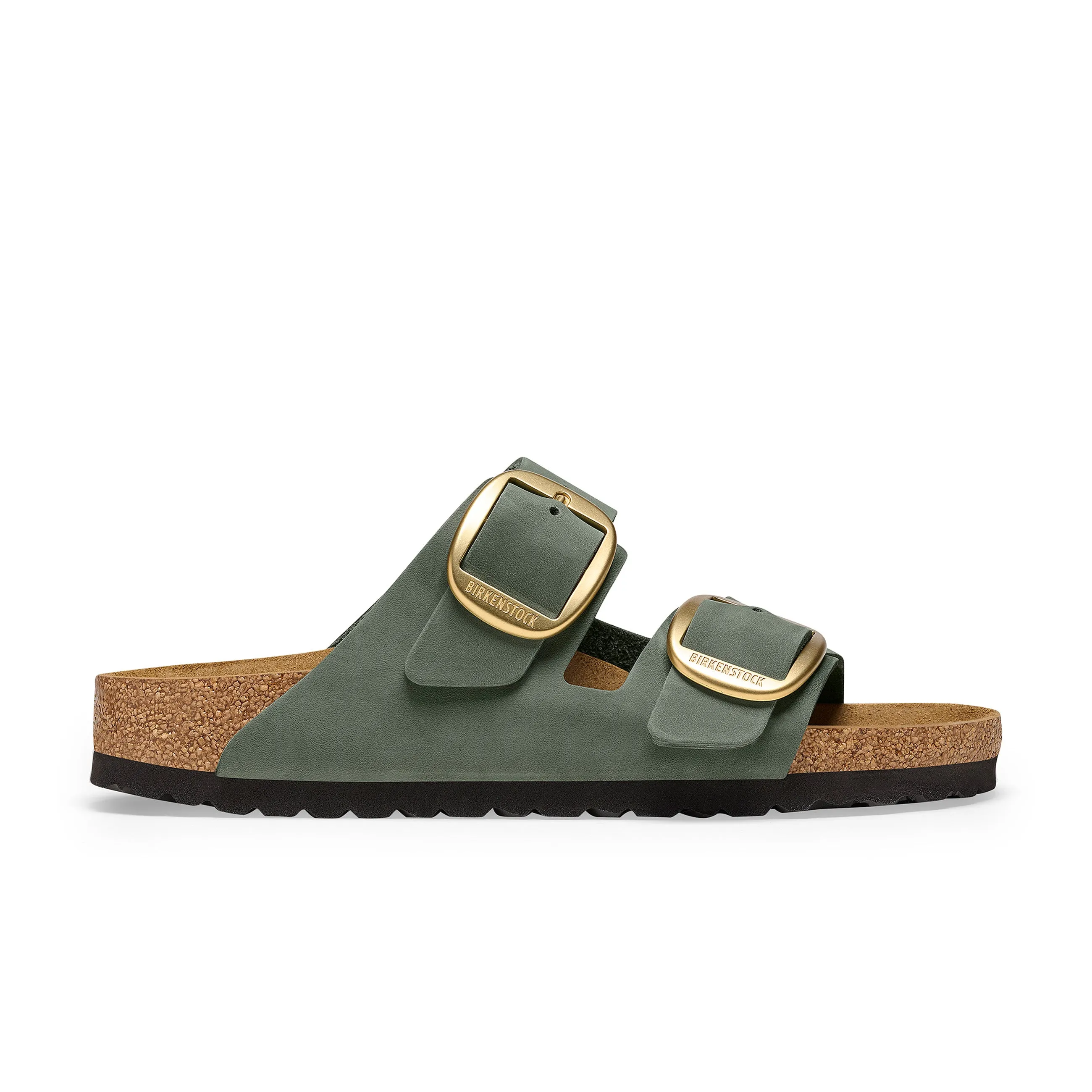 Arizona Big Buckle Thyme Nubuck Leather