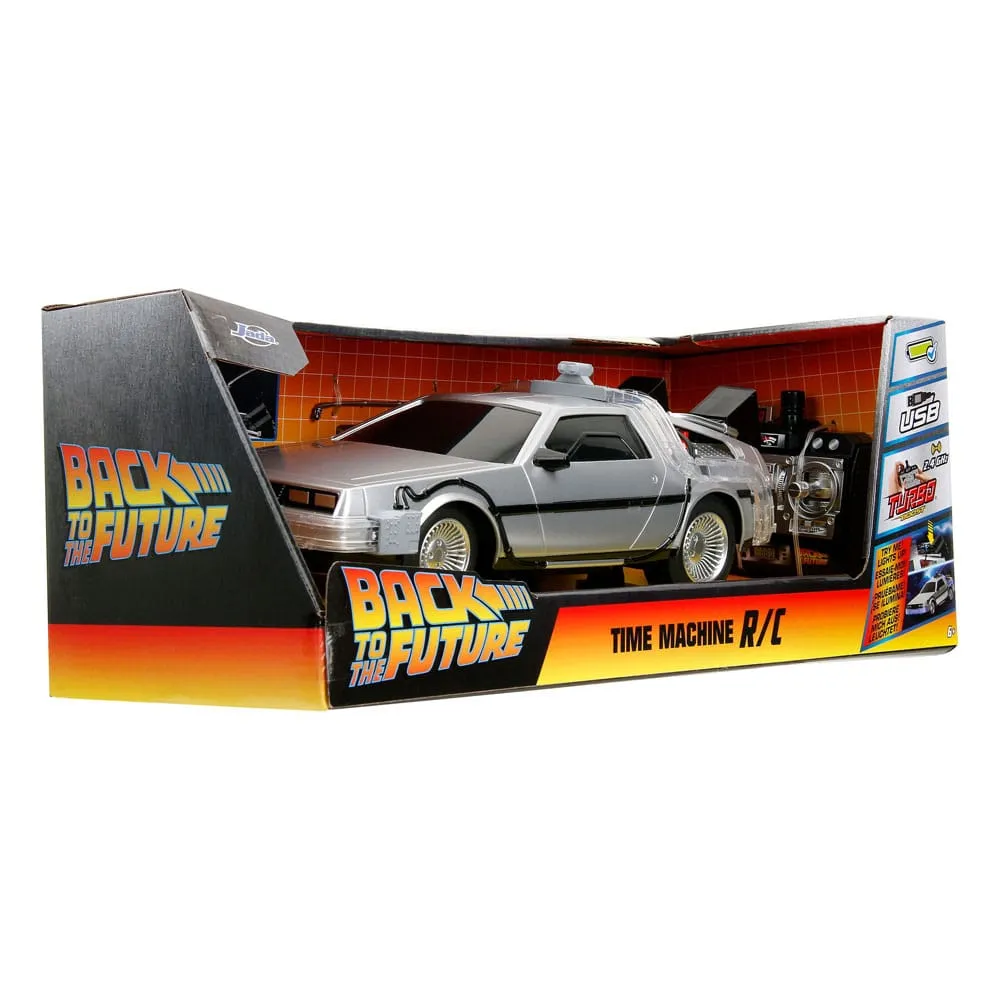back to the future vehicle infra red controlled 1/16 rc time machine  plushes  movies  r/c