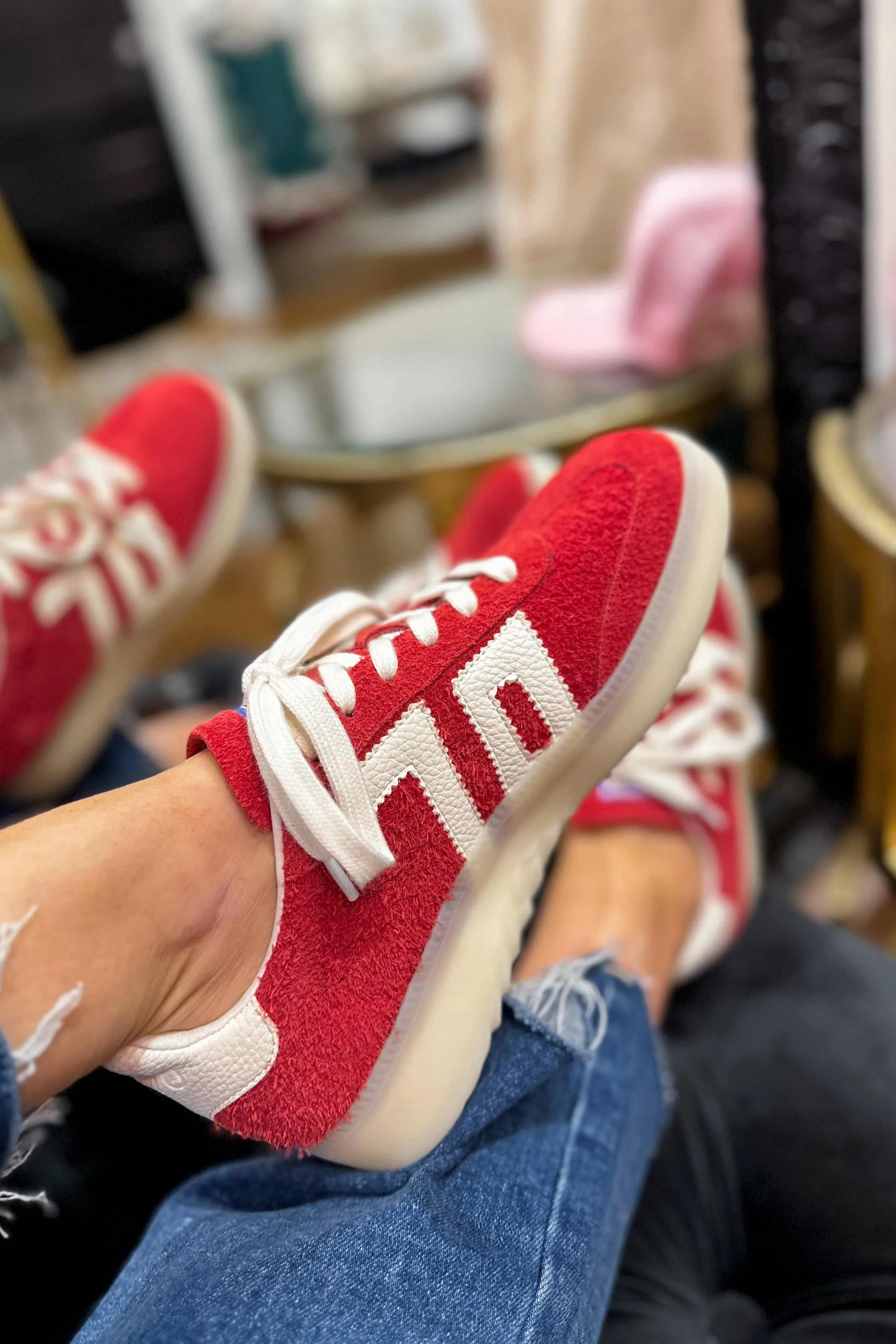 BACK70 Boston 2505 Sneaker - Red