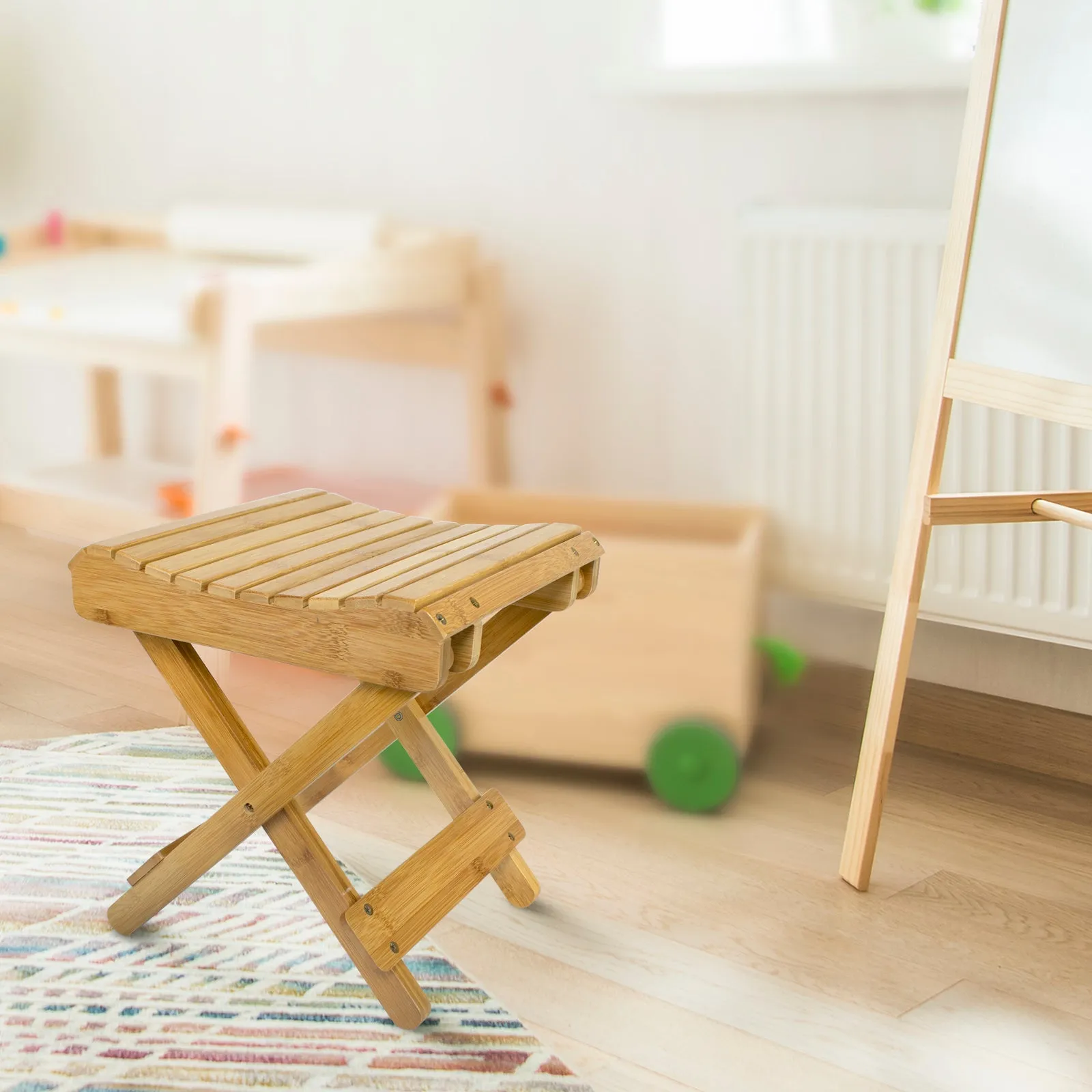 Bamboo Folding Stool