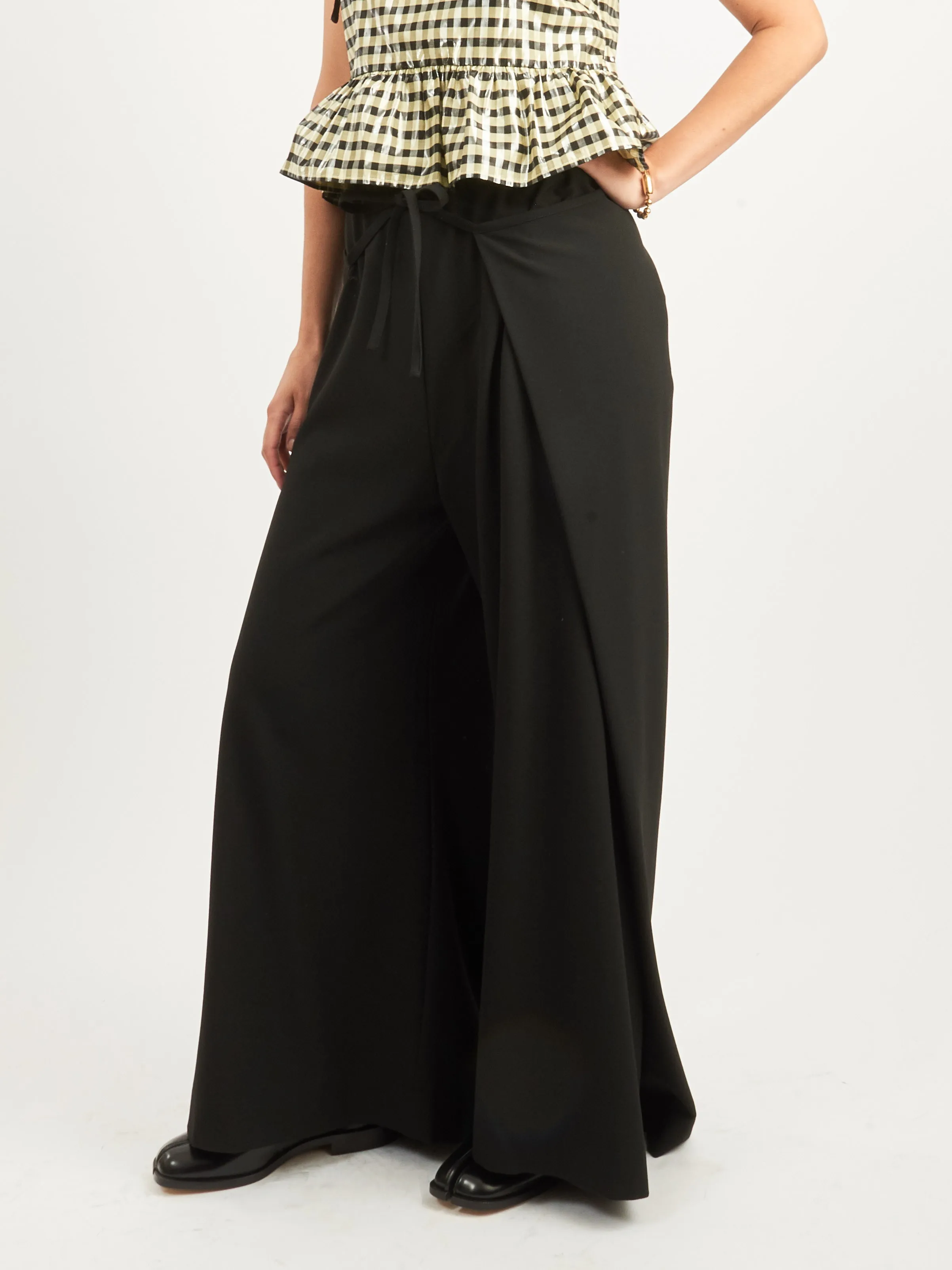 Black Bind Pants