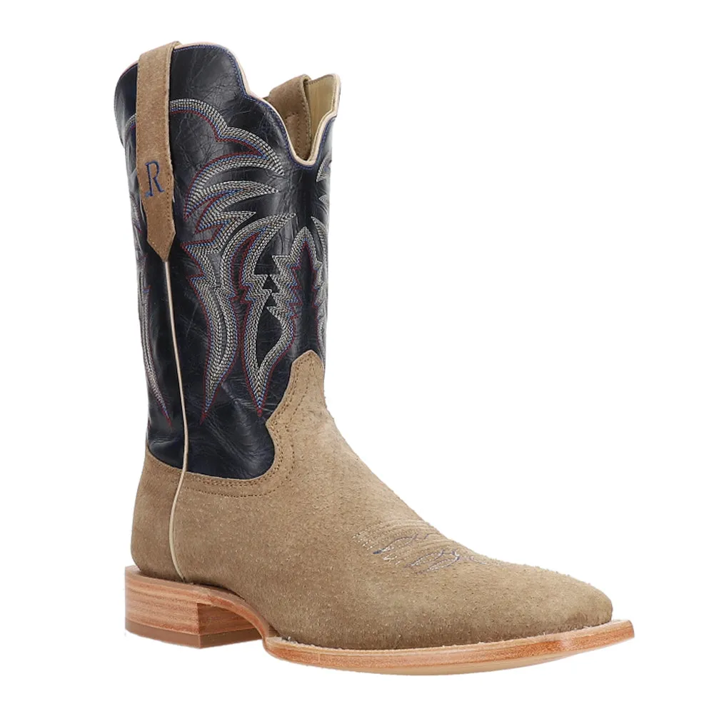 Boar Wide Square Toe Cowboy Boots