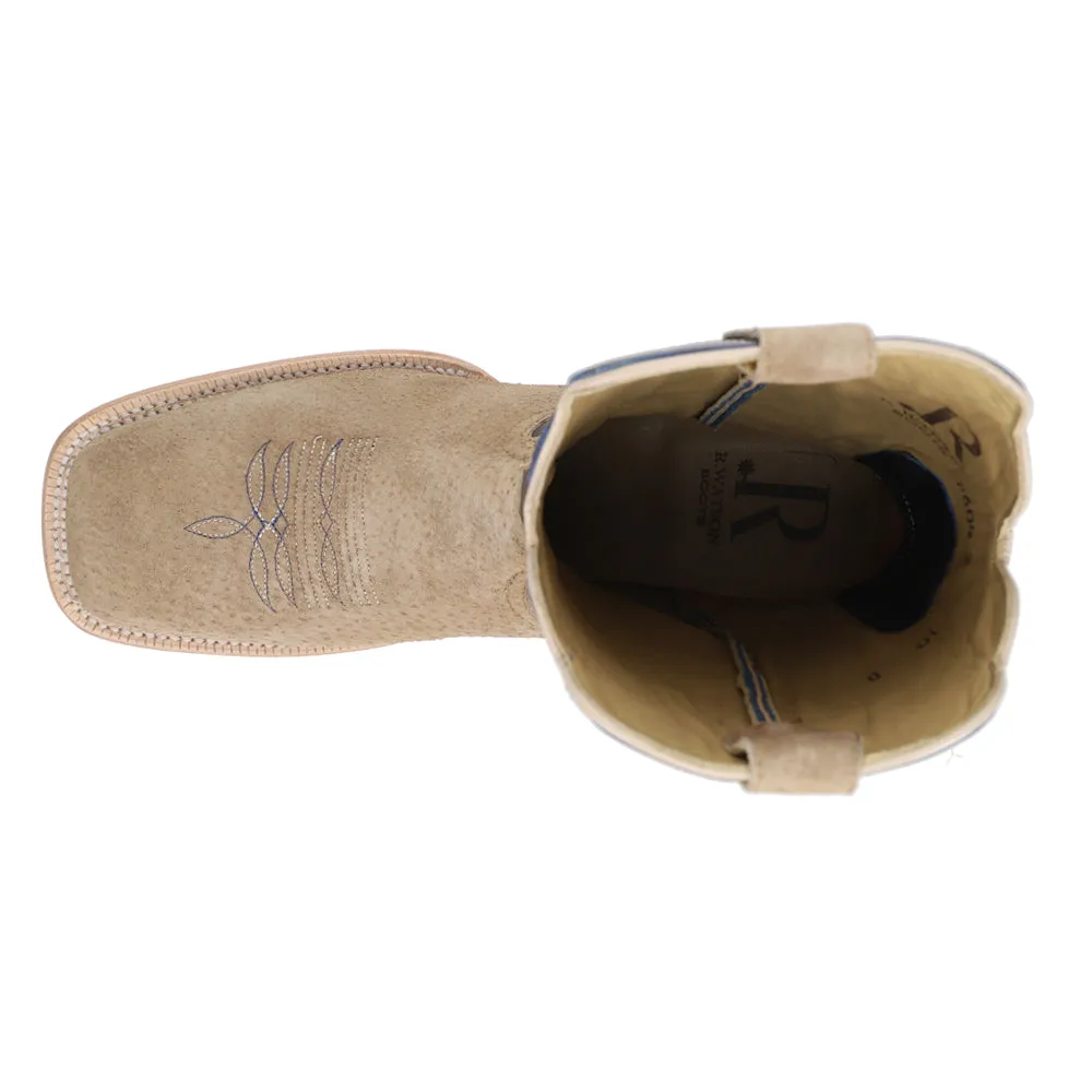 Boar Wide Square Toe Cowboy Boots