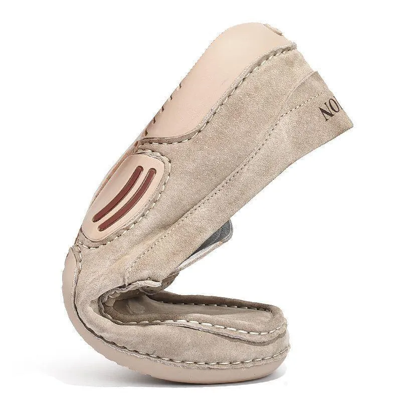 Breathable Suede Men's Casual Shoes TBFS0955 Soft Leather Loafers