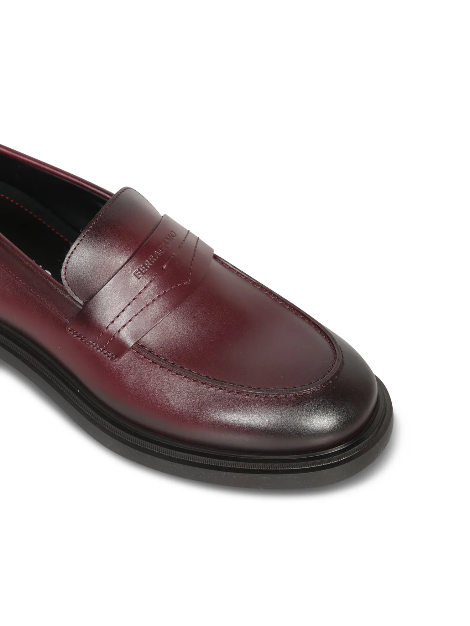Caligola Cordovan Bordeaux Loafers
