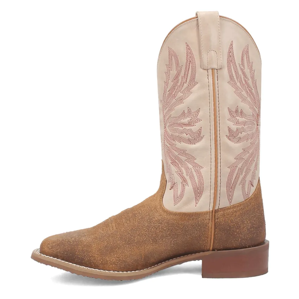 Chet Embroidered Square Toe Cowboy Boots