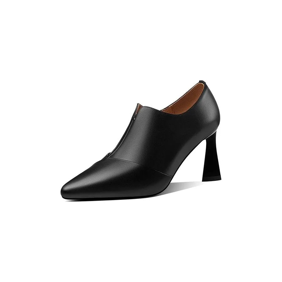 Chic Slip-On Pointed Toe High Heel Pumps