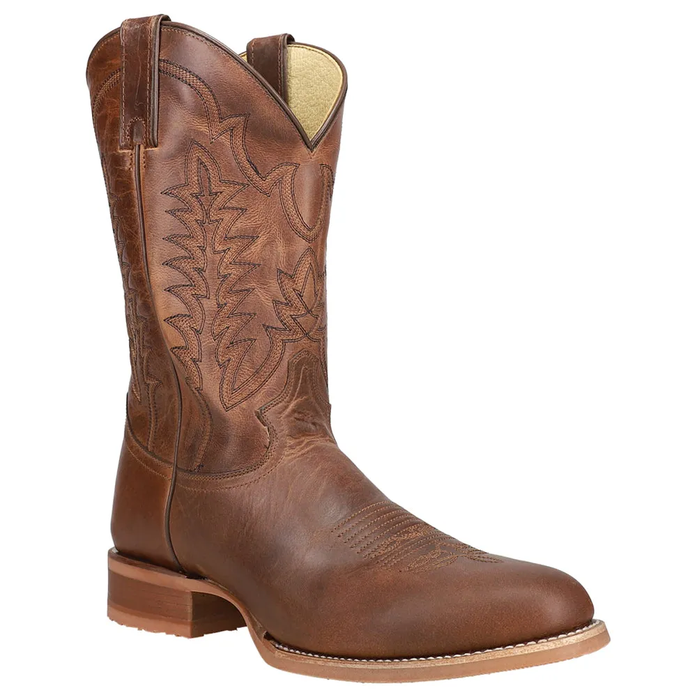 Clanton Round Toe Cowboy Boots