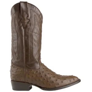 Colt Ostrich Square Toe Cowboy Boots