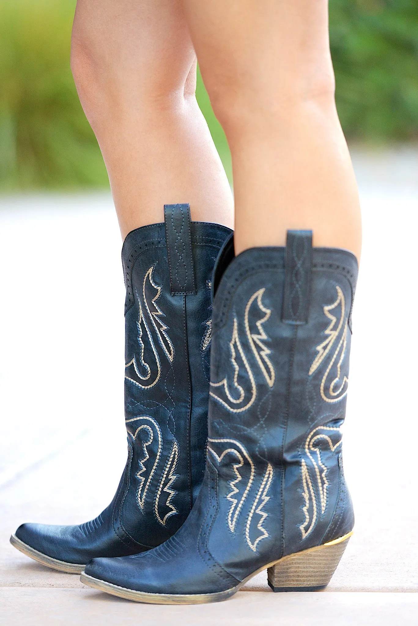 Cowboy Take Me Away Boots - Black