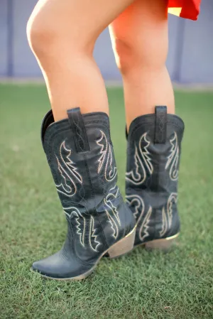 Cowboy Take Me Away Boots - Black