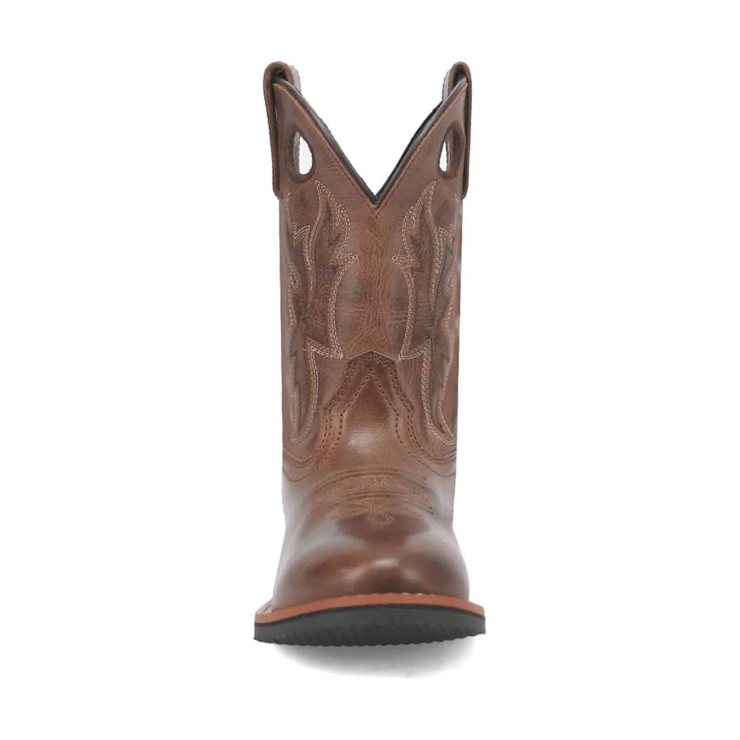 Dan Post Kids Unisex Lil Dawson Brown Leather Cowboy Boots