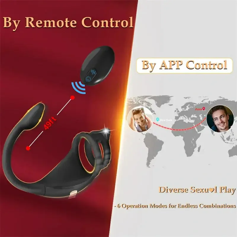 Delayed Semen Locking Vibration Ring
