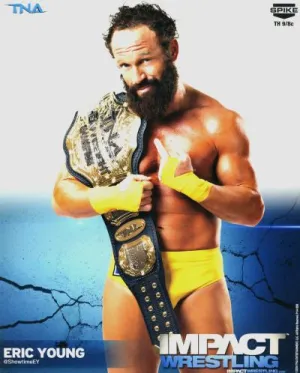 Eric Young - TNA Impact Wrestling 8x10 Photo P-14558