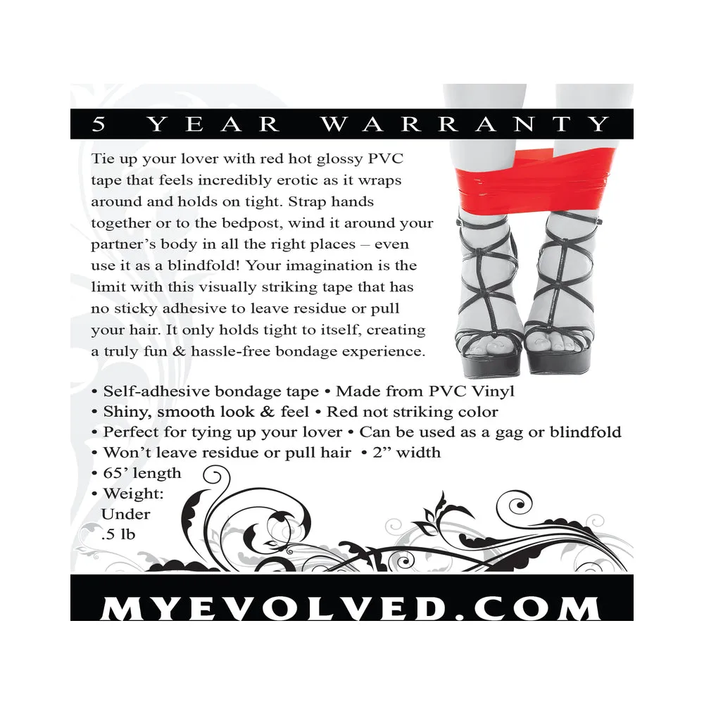 Evolved Bondage Tape 65 ft. Red