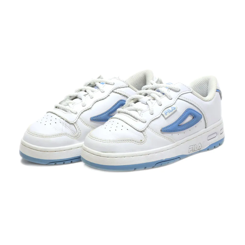 Fila Sport Shoes Leather White Colour For Kids