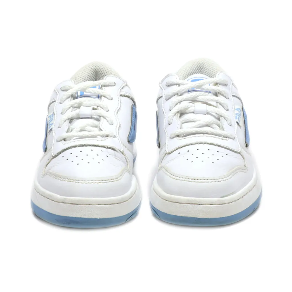 Fila Sport Shoes Leather White Colour For Kids