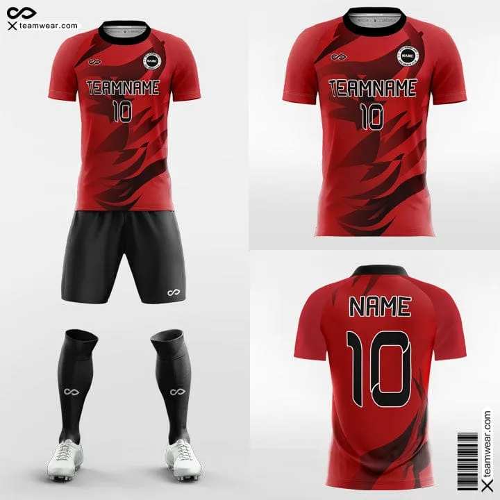Fire Graphic - Custom Soccer Jerseys Kit Sublimated for Youth