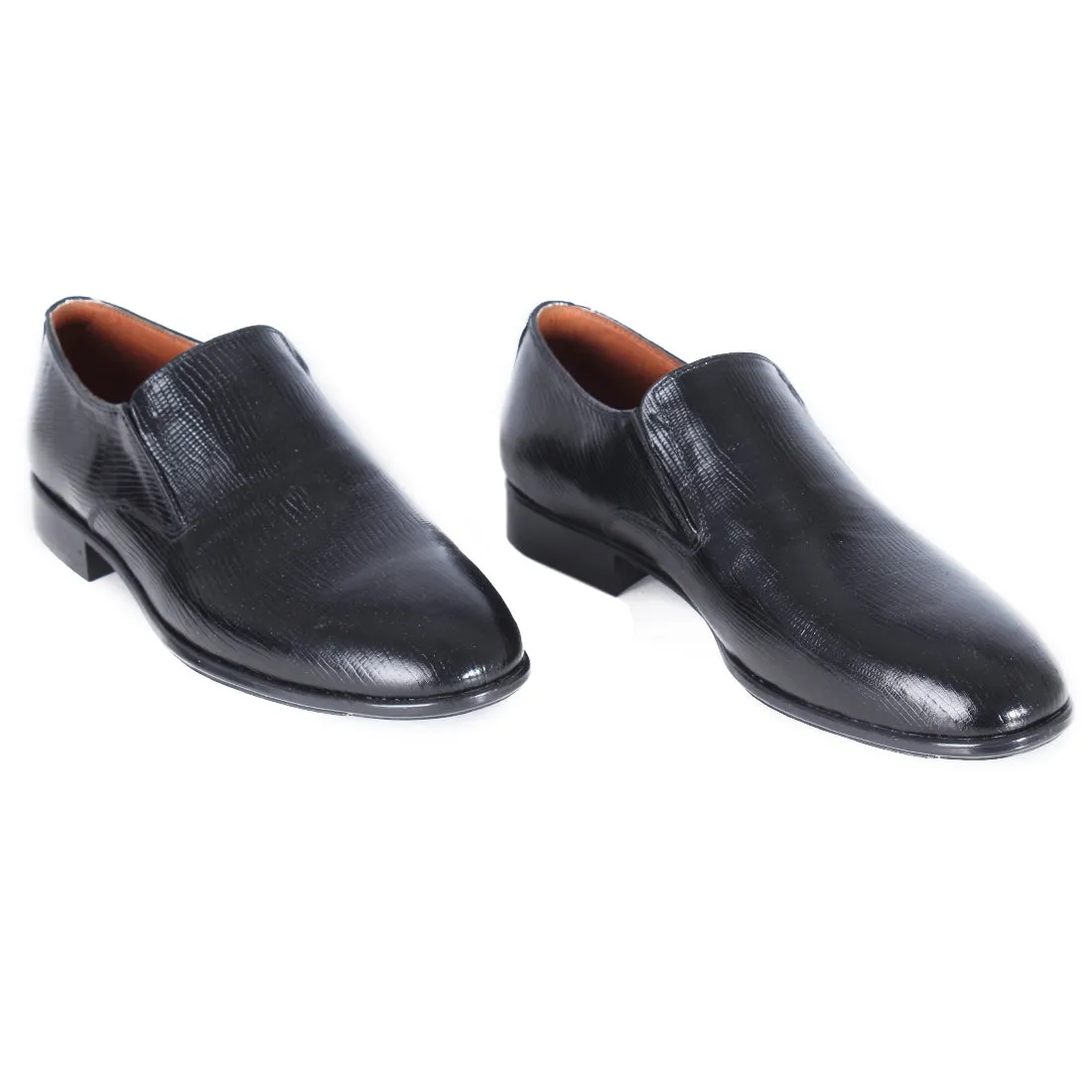 Formal shoes / 100% genuine leather – handmade black -6860