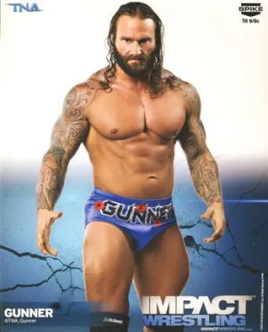 Gunner - TNA Impact Wrestling 8x10 Photo P-991