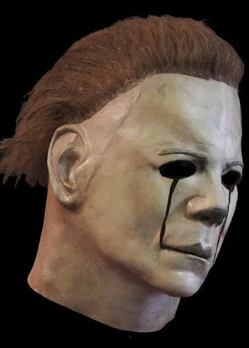 Halloween II Micheal Myers Blood Tears Deluxe Mask by Trick or Treat Studios