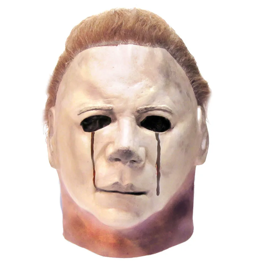 Halloween II Micheal Myers Blood Tears Deluxe Mask by Trick or Treat Studios