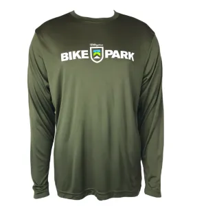 Killington Bike Park Logo Men's Long Sleeve Tech TShirt