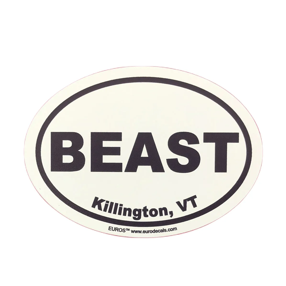 Killington Euro Sticker