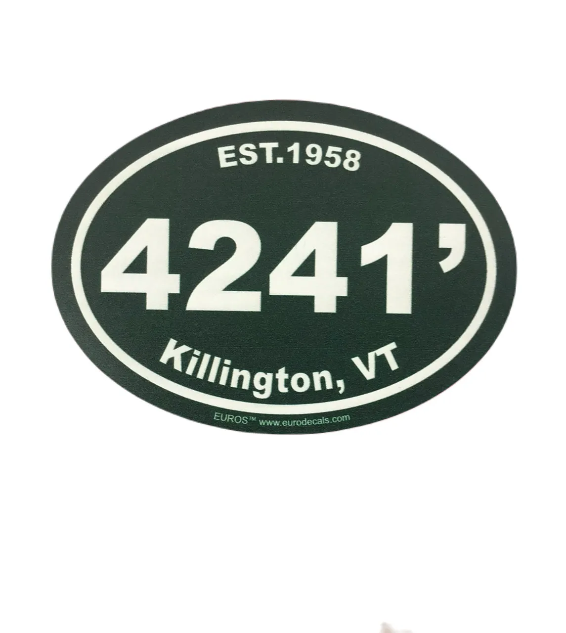 Killington Euro Sticker
