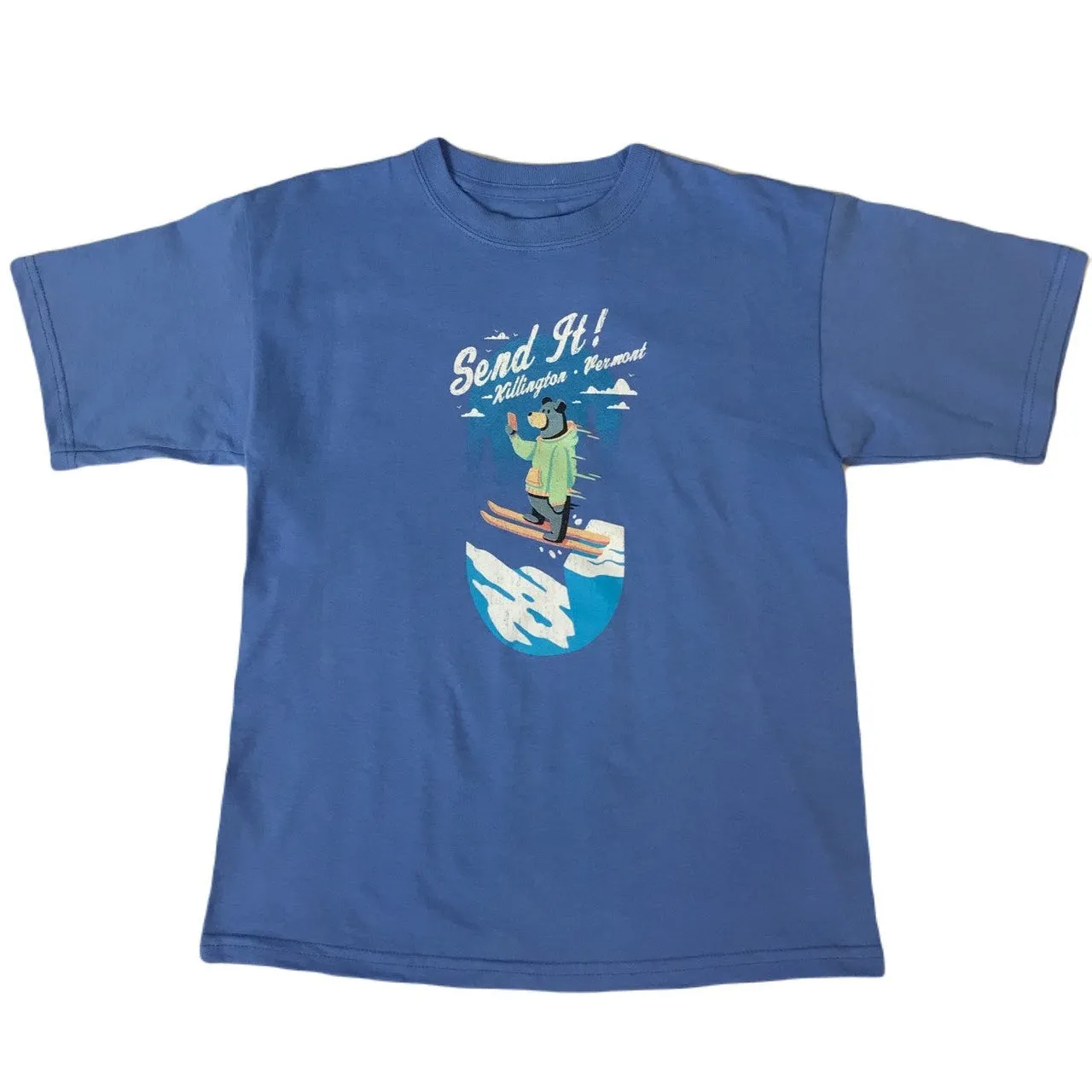 Killington Logo "Send It" Bear Youth TShirt