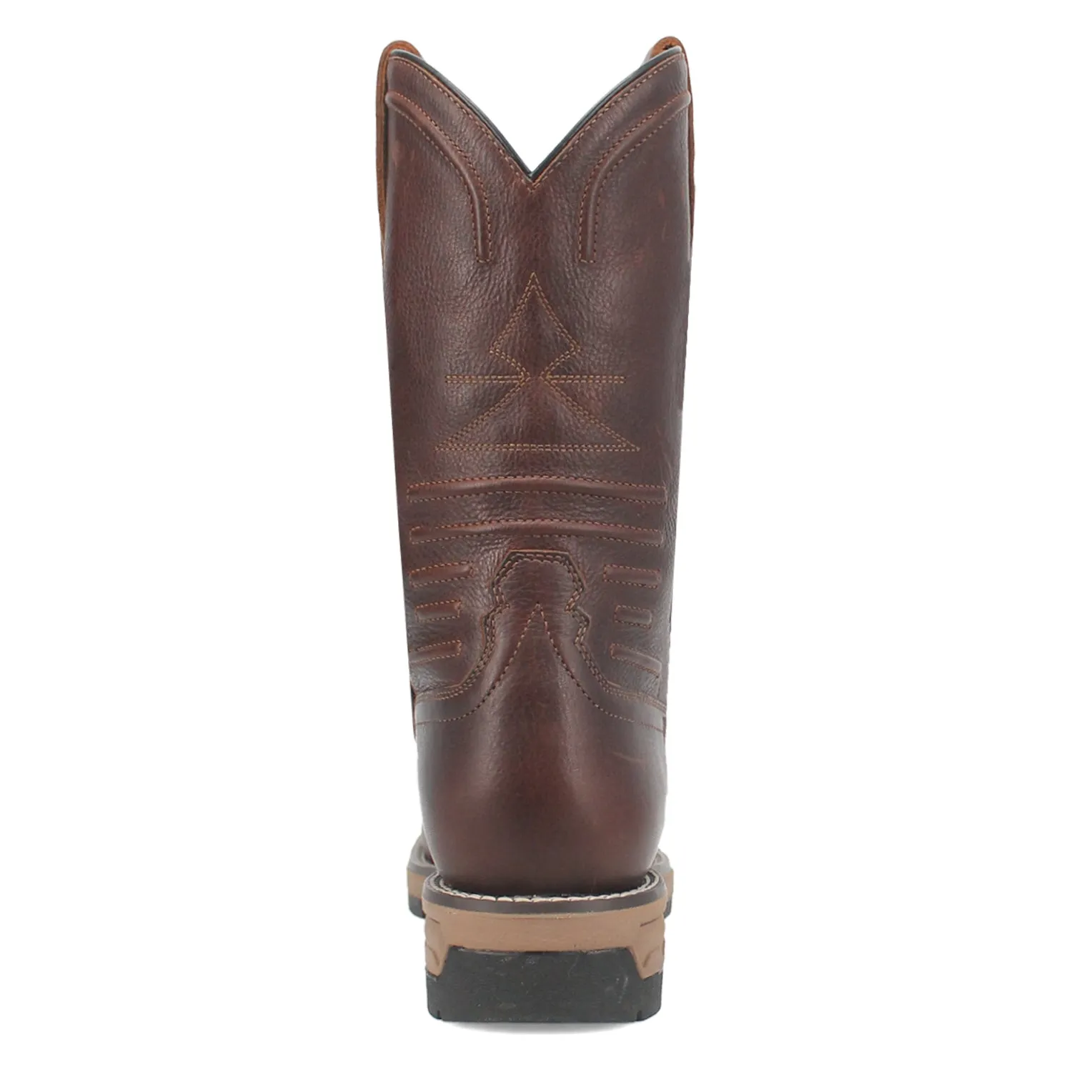 Laredo Mens Workhorse Brown Leather Work Boots 11.5 D