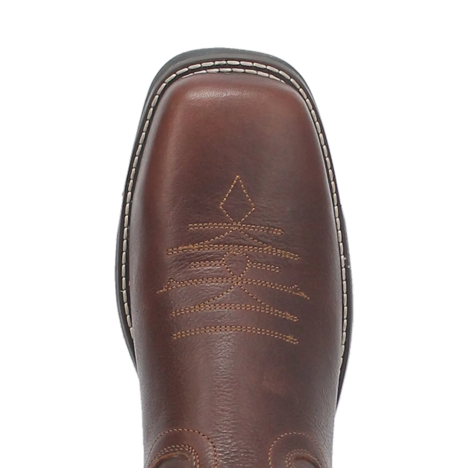 Laredo Mens Workhorse Brown Leather Work Boots 11.5 D