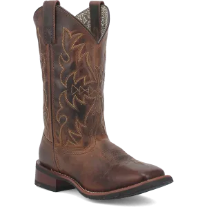 Laredo Women's 11" Anita Leather Western Boot - Tan 5602
