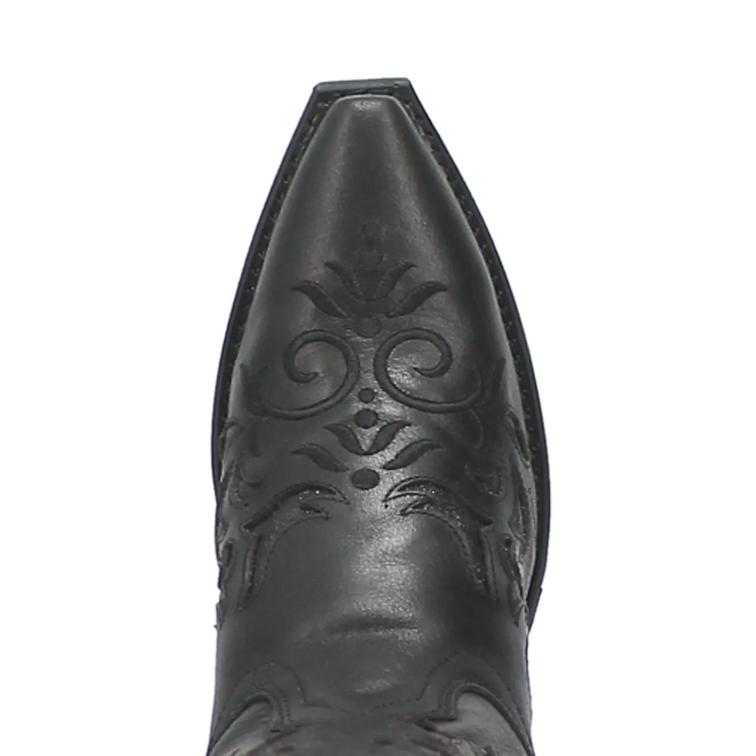 Laredo Women's 12" Night Sky Snip Toe Western Boot - Black 52450