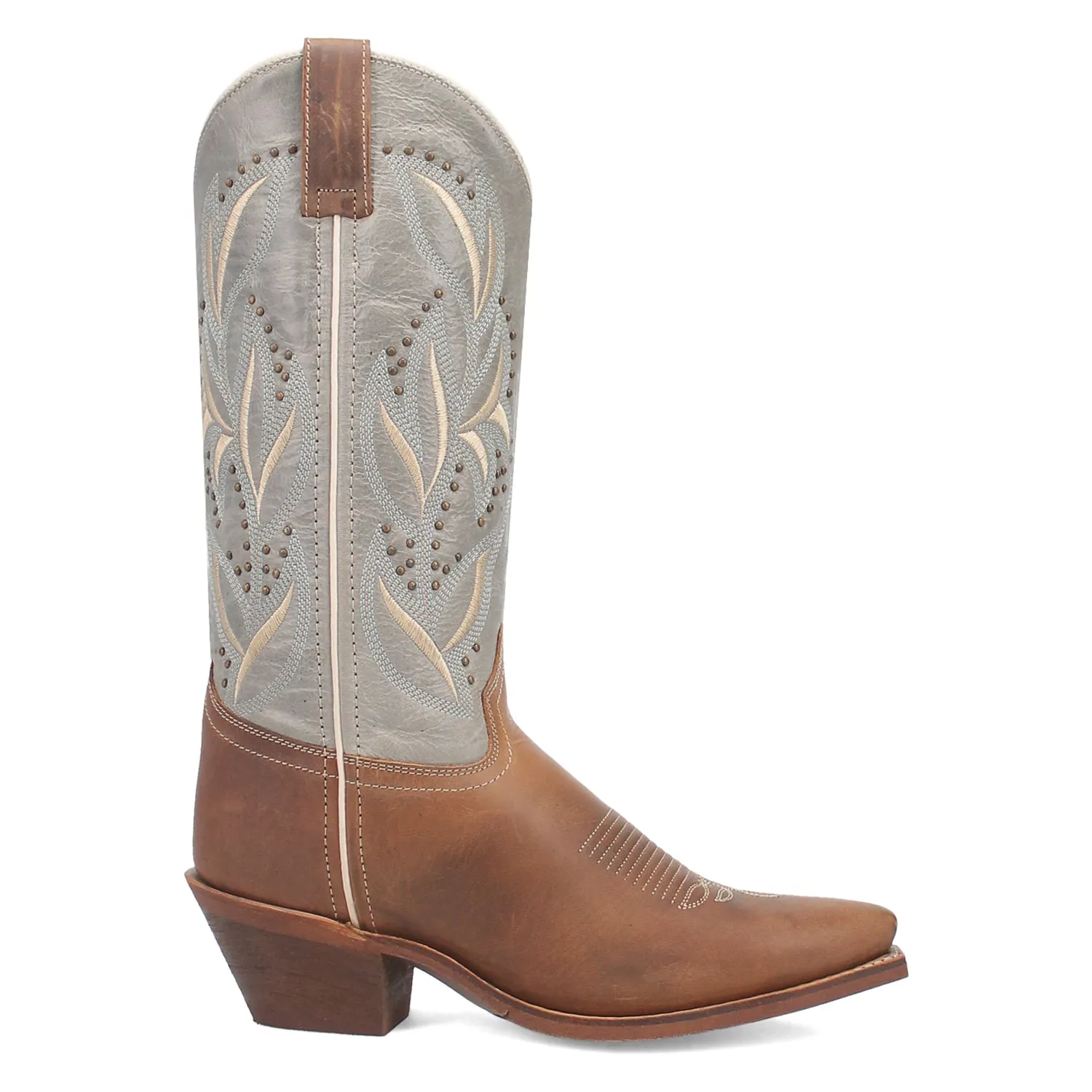 Laredo Womens Larissa Honey Leather Cowboy Boots