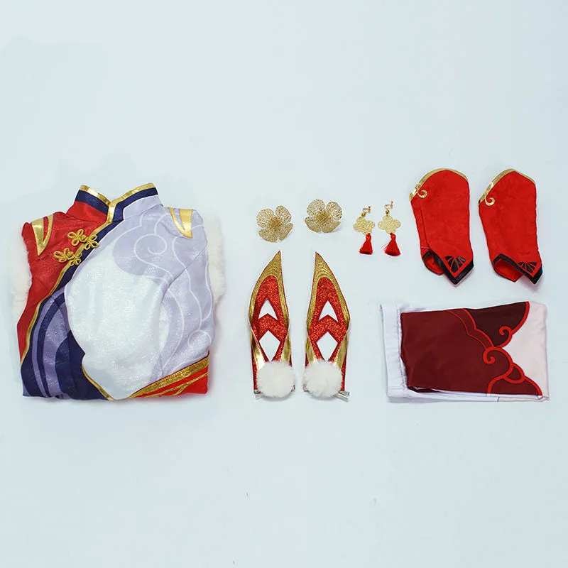 League of Legends LOL Mythmaker Seraphine Cosplay Costume