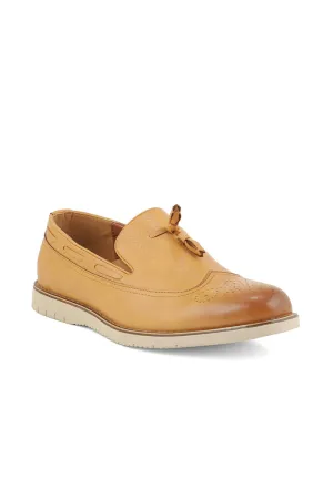 Men Casual Shoe/Moccs M22057-Mustard