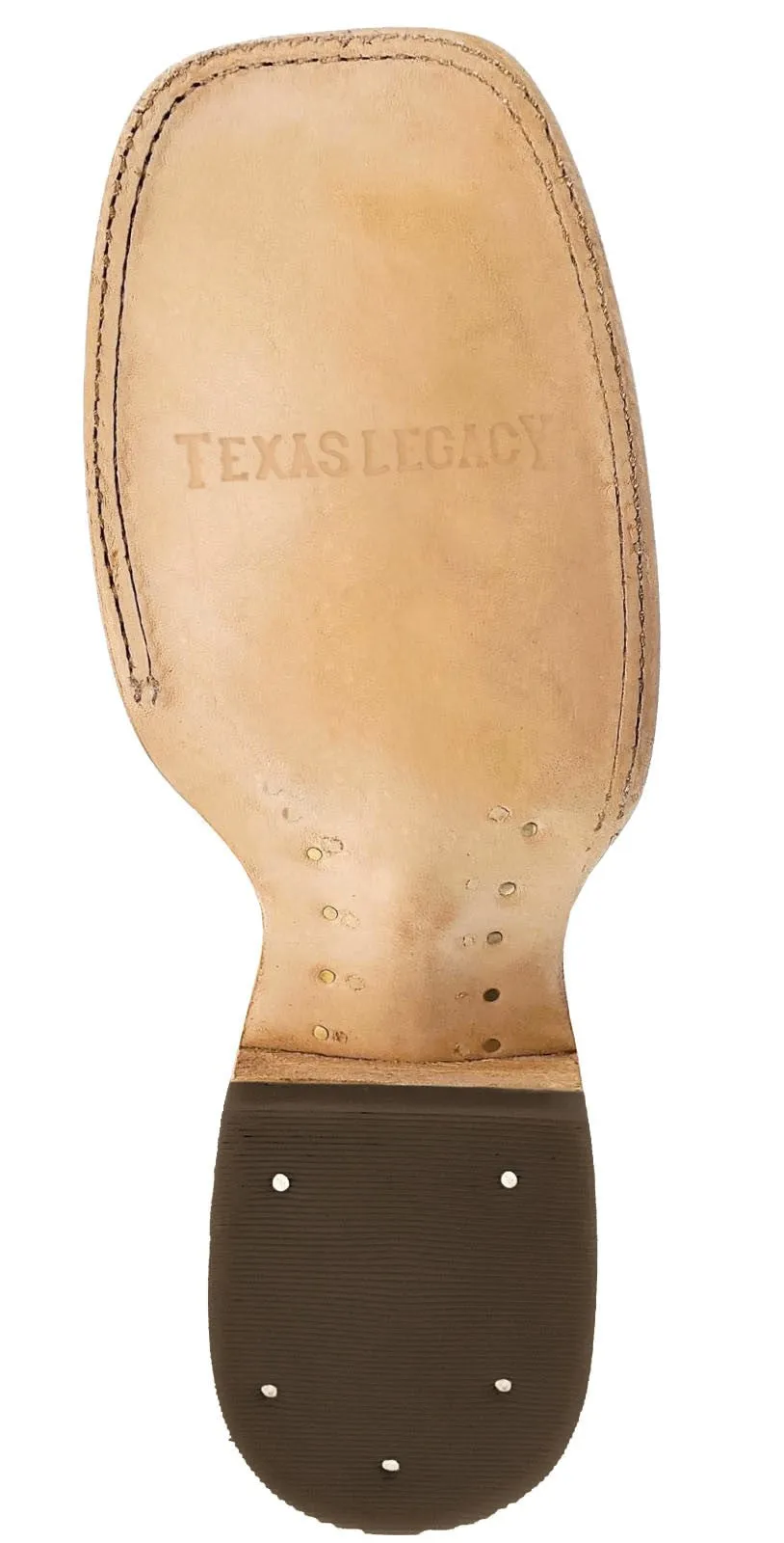 Mens Brown Alligator Hornback Print Leather Cowboy Boots Square Toe