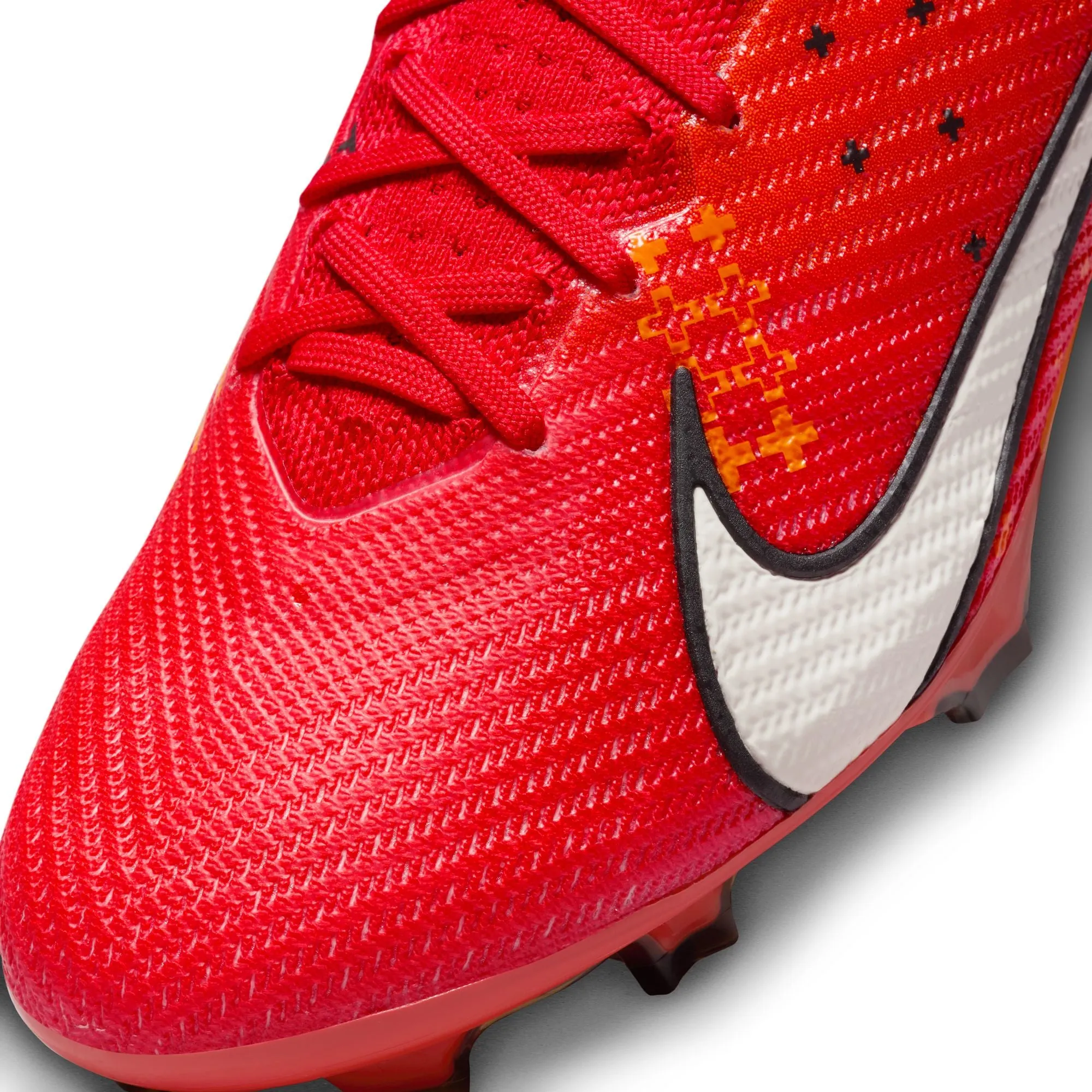 Nike Air Zoom Mercurial Superfly 9 Elite MDS FG Firm Ground Soccer Cleat - Light Crimson/Bright Mandarin/Black/Pale Ivory