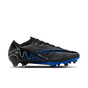 Nike Air Zoom Mercurial Vapor 15 Elite FG Soccer Cleat - Black/Chrome/HyperRoyal