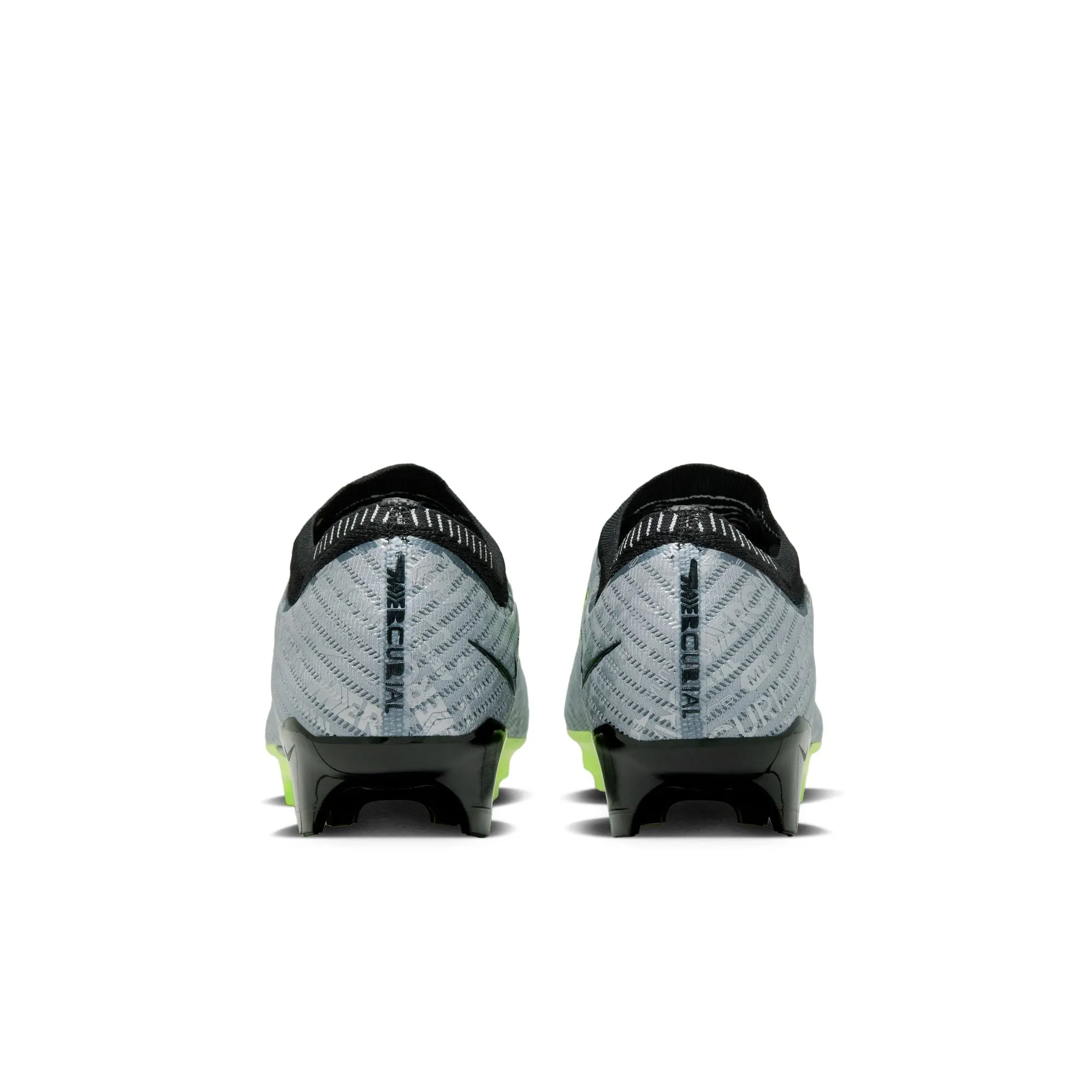 Nike Air Zoom Mercurial Vapor 15 Elite XXV FG Soccer Cleat - MetallicSilver/Volt/Black