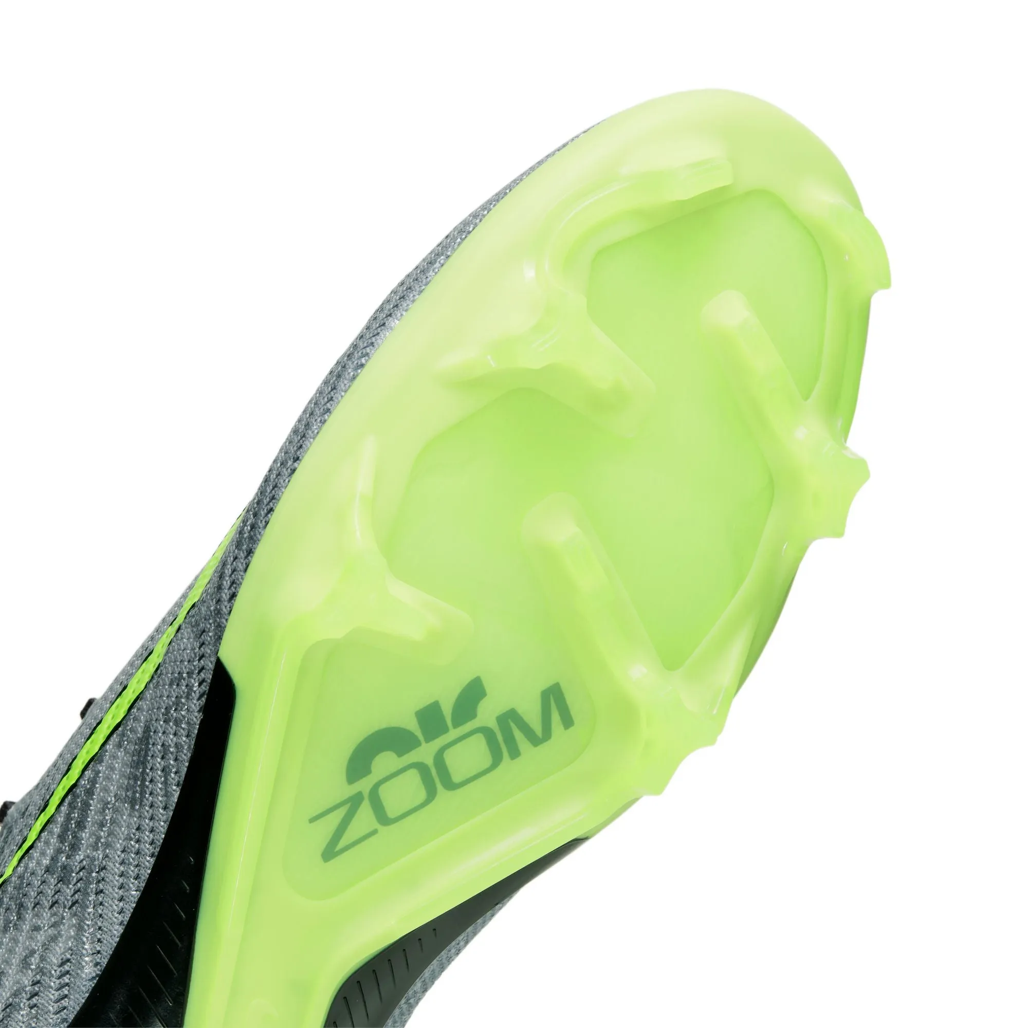Nike Air Zoom Mercurial Vapor 15 Elite XXV FG Soccer Cleat - MetallicSilver/Volt/Black