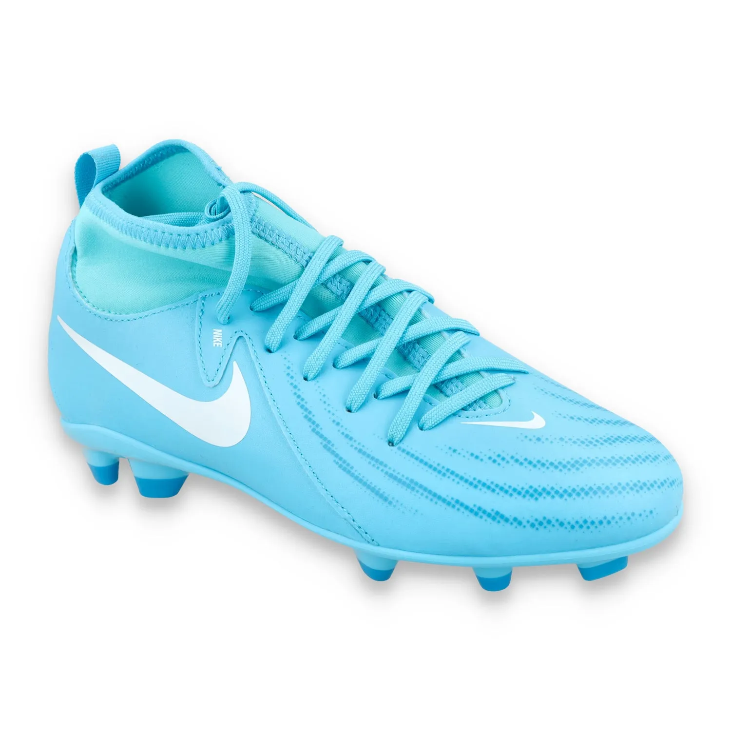 Nike Jr. Phantom Luna 2 Club MG High-BLUE FURY/WHITE