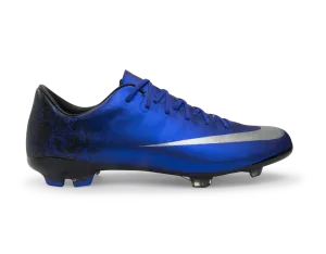Nike Kids Mercurial Vapor X CR FG Deep Royal Blue/Metallic Silver
