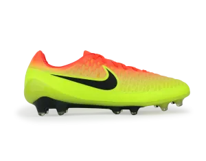 Nike Men's Magista Opus FG Total Crimson/Black Volt/Bright Citrus