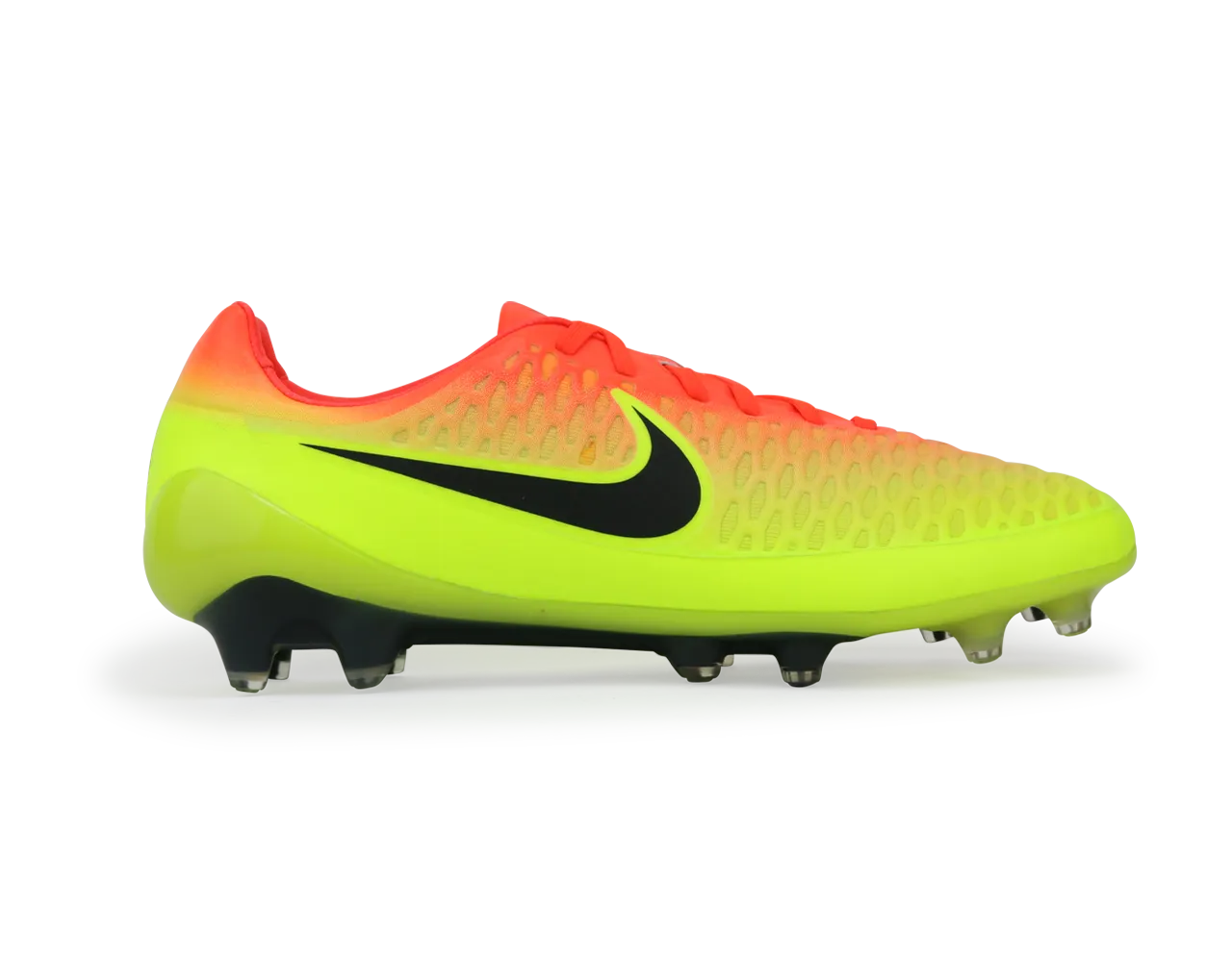 Nike Men's Magista Opus FG Total Crimson/Black Volt/Bright Citrus