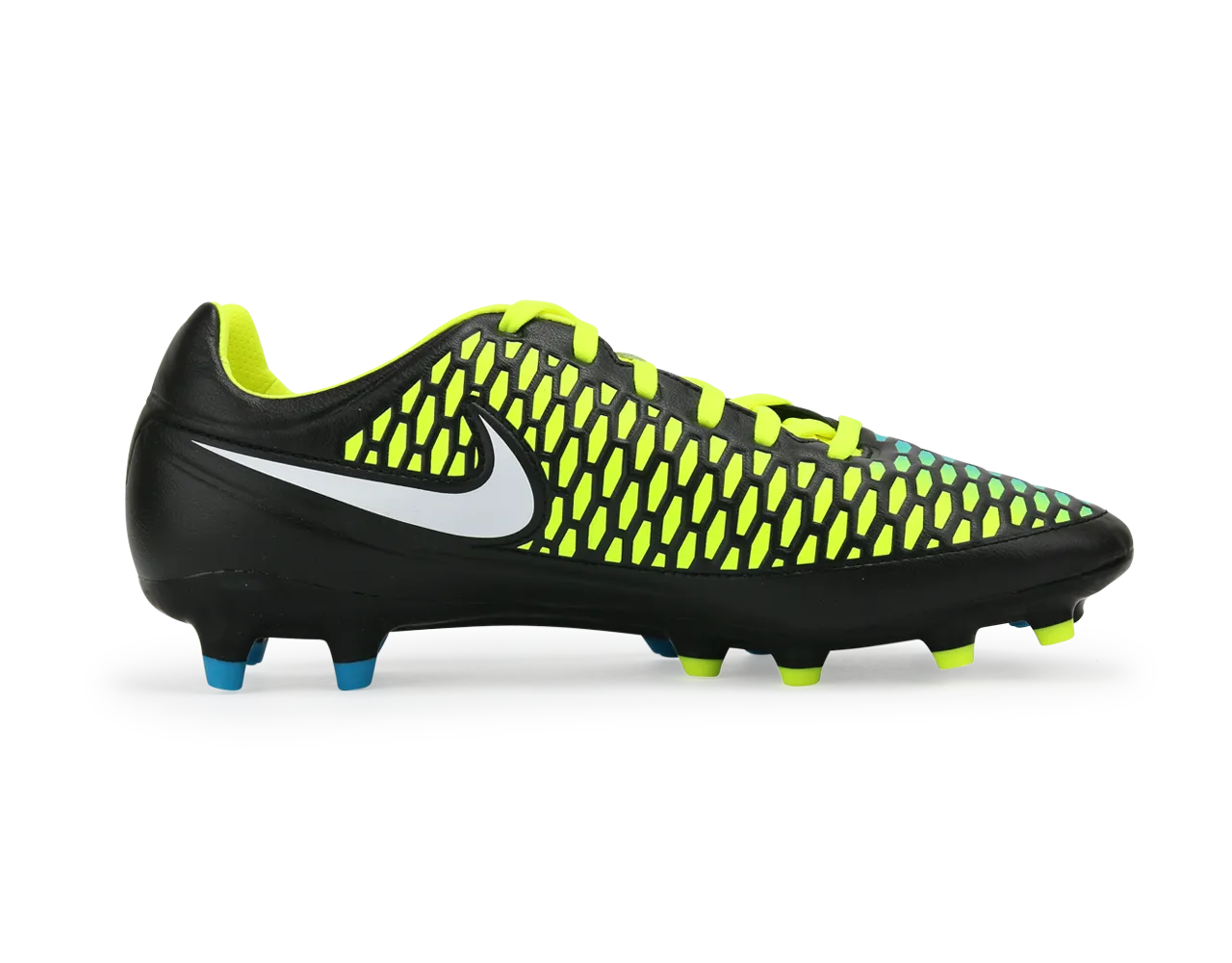 Nike Men's Magista Orden FG Black/Volt/Blue Lagoon