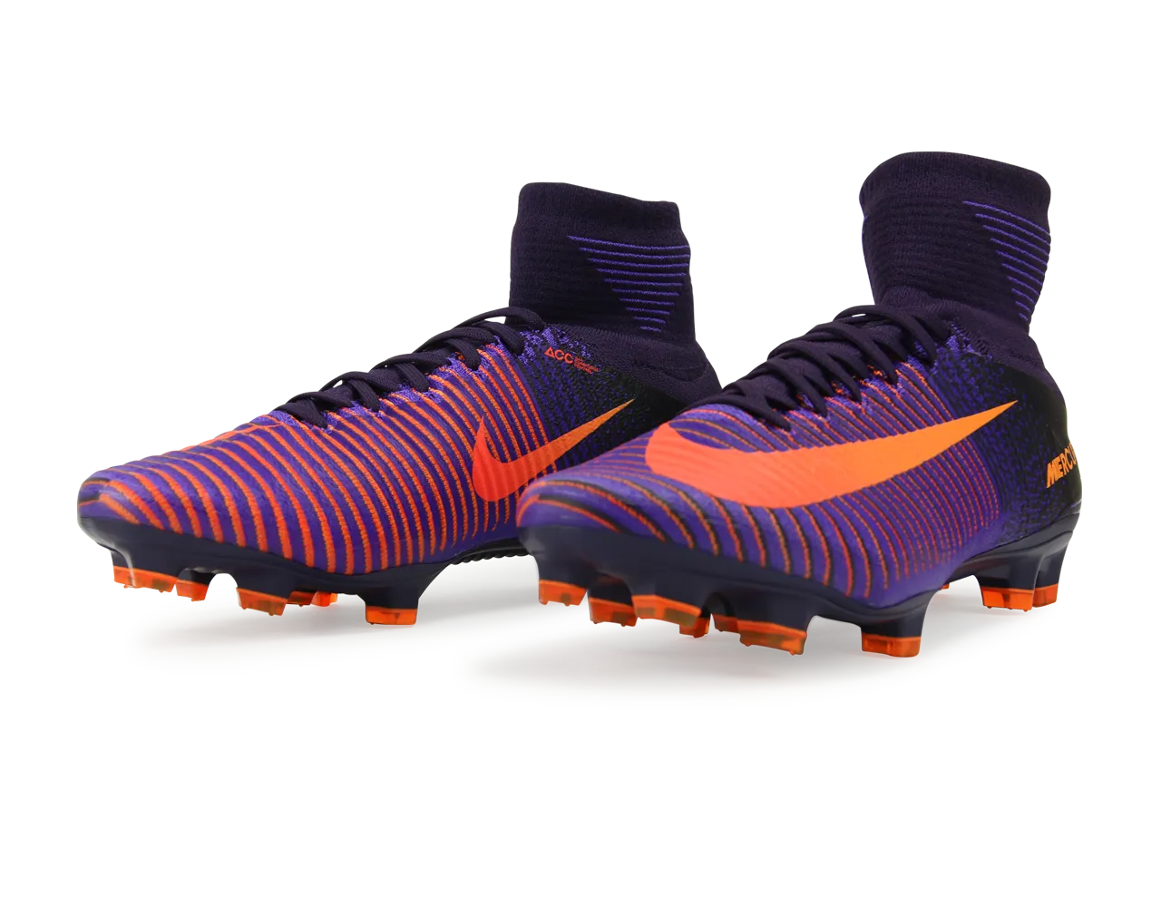 Nike Men's Mercurial Superfly V FG Purple Dynasty/Bright Citrus/Hyper Grape