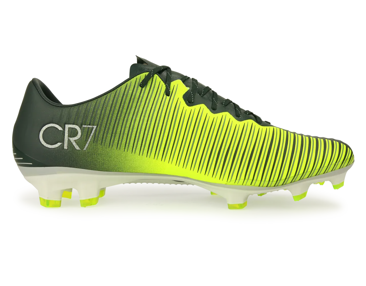Nike Men's Mercurial Vapor XI CR7 FG Seaweed/Volt/Hasta/White